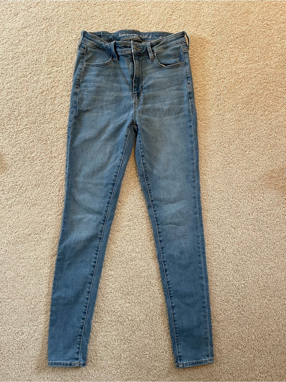 American Eagle Outfitters Women’s High-Rise Skinny Jeggings 8 Extra Long